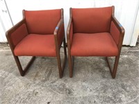 (2) Vintage Guest Side Chairs