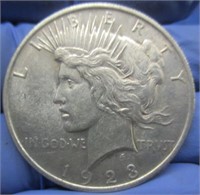 1923 peace silver dollar