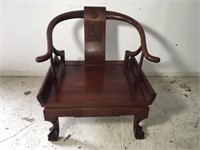Rosewood Asian Chair (G)