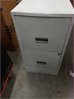 White filing cabinet