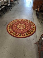 5 foot round rug