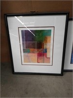 Abstract picture signed