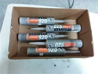 5 tubes of Dynaflex 920 Elastomeric sealant