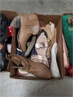 Box of women's shoes