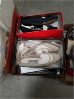 Box of women's shoes