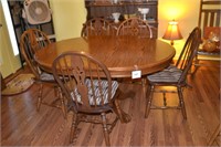 Table & 6 Chairs Seat Cushions Included for 5