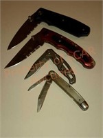 Assorted Pocket Knives