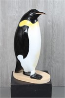 Wood Carved Penguin