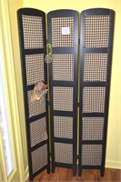 Primitive Room Divider Decorations are Included -