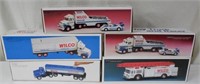 Lot of 5 Wilco Gasoline Trucks