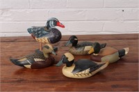 Lot of 5 Waterfowl Decoys