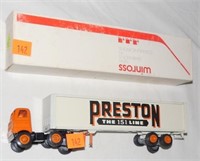 Winross Preston Trucking Cargo