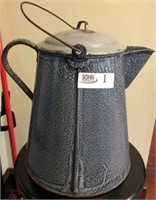 Gray Granite Coffee Pot