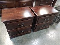 2PC NIGHT STAND LOT BEDROOM FURNITURE