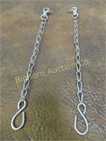 Rein Chains Approx. 13" long