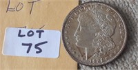 US 1921 S Silver Dollar