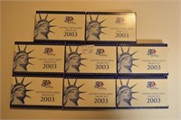 (8) 2003 United States Mint Proof Sets