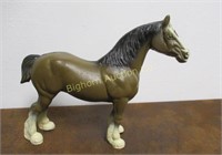 Cast Iron Clydesdale Horse