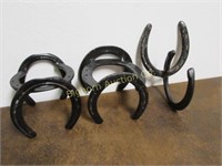 Horseshoe Bridle/Coat/Hat Hangers - 3 piece lot