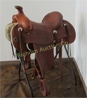 Custom 15 1/2" Association Ranch Saddle