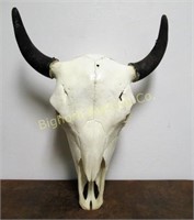 Skull w/ Horns Approx. 17 1/2" wide