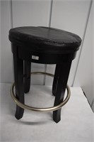Stool with Black Seat