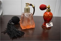 Pair Of Perfume Atomizers