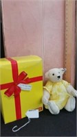 Steiff Teddy bear and original box