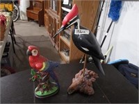 Parrot / Wood Pecker Decorations / Home Décor