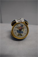 Vintage Minnie Mouse Metal Alarm Clock