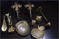 Lot Of 10 Brass Pieces