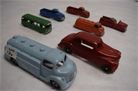 Lot Of 7 Old London Toy Cars & Trucks