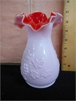 Fenton Case Glass Vase