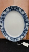 Antique Flow Blue Platter