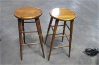 Pair of stools 30" high