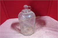 Nice old glass jug "Barnes"