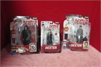 Three Dexter figurines