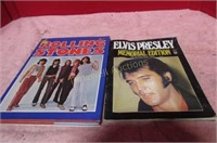 Elvis Memorial Edition and Rolling Stones book