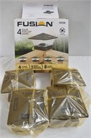 New Fusion In Box 4 Solar Post Cap Lights