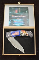 Remember The Heroes 09/11 Pocket Knife