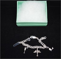 Charm Bracelet With Charms