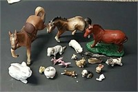 Vintage Toy Horses and Other Animals
