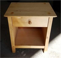 End Table With One Drawer