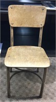 Wooden School Desk Chair