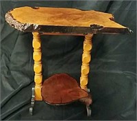 Beautiful Burl Wood Table #3