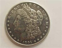 1891-O Morgan Dollar