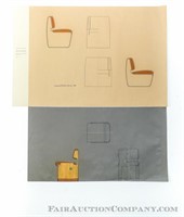 Design Drawings of a Chair