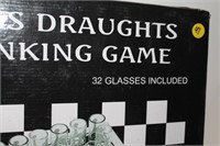 Glass Draughts Drinking Game
