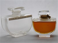 (2) FLEURS DE ROCAILLE DE CARON Perfume Bottles