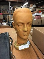 MALE BUST FROM THE 1940'S